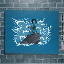 Load image into Gallery viewer, Daily_Deal_Shirts Posters / 4"x6" / Sapphire The Little Na'vi