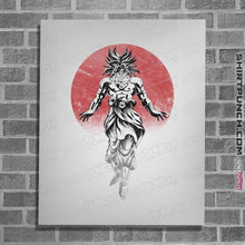 Load image into Gallery viewer, Shirts Posters / 4"x6" / White Legendary Broly