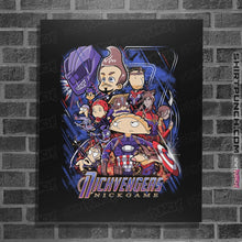 Load image into Gallery viewer, Shirts Posters / 4"x6" / Black Nickgame