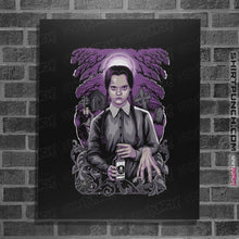 Load image into Gallery viewer, Shirts Posters / 4"x6" / Black The Addams Family
