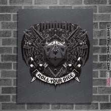 Load image into Gallery viewer, Shirts Posters / 4"x6" / Charcoal Roll Your Dice