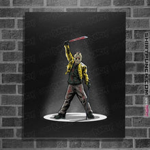 Load image into Gallery viewer, Secret_Shirts Posters / 4"x6" / Black Jason Mercury