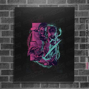 Shirts Posters / 4"x6" / Black Ghost Detective