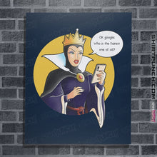 Load image into Gallery viewer, Shirts Posters / 4"x6" / Navy Ok Google