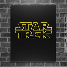 Load image into Gallery viewer, Shirts Posters / 4"x6" / Black Star Trek Wars