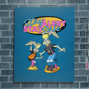 Daily_Deal_Shirts Posters / 4"x6" / Sapphire Stay Safe!