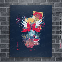 Load image into Gallery viewer, Secret_Shirts Posters / 4"x6" / Navy Sakura Spring...