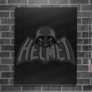 Shirts Posters / 4"x6" / Black Helmet Man