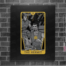 Load image into Gallery viewer, Secret_Shirts Posters / 4"x6" / Black The Iron Hermit