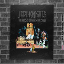 Load image into Gallery viewer, Shirts Posters / 4"x6" / Black Led Falcon