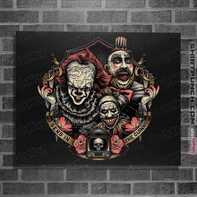 Load image into Gallery viewer, Daily_Deal_Shirts Posters / 4"x6" / Black The Clowns