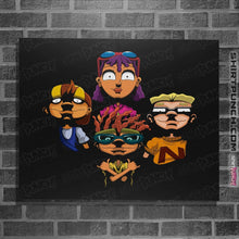 Load image into Gallery viewer, Shirts Posters / 4"x6" / Black Bohemian Power