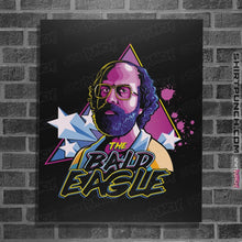 Load image into Gallery viewer, Shirts Posters / 4"x6" / Black The Bald Eagle