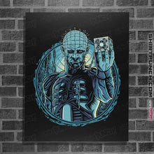Load image into Gallery viewer, Daily_Deal_Shirts Posters / 4"x6" / Black The Hell Priest