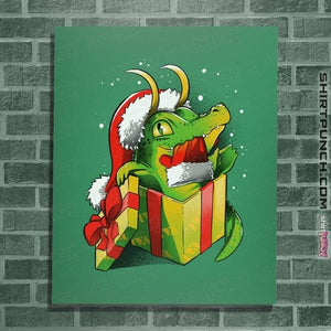 Daily_Deal_Shirts Posters / 4"x6" / Irish Green Christmas Variant