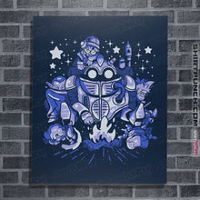 Load image into Gallery viewer, Daily_Deal_Shirts Posters / 4"x6" / Navy Deep Sleep