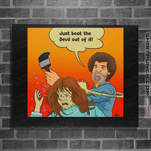 Load image into Gallery viewer, Daily_Deal_Shirts Posters / 4&quot;x6&quot; / Black Beat The Devil
