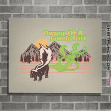 Load image into Gallery viewer, Daily_Deal_Shirts Posters / 4"x6" / Natural Lonely Skunk