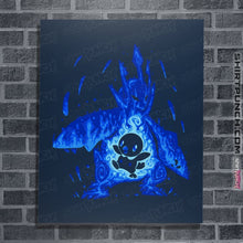 Load image into Gallery viewer, Shirts Posters / 4"x6" / Navy The Water Emperor Within