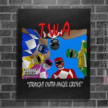 Load image into Gallery viewer, Daily_Deal_Shirts Posters / 4"x6" / Black T.W.A.