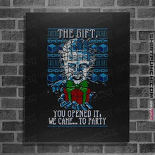 Load image into Gallery viewer, Secret_Shirts Posters / 4"x6" / Black The Gift