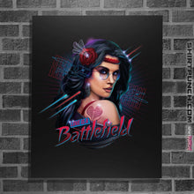 Load image into Gallery viewer, Shirts Posters / 4"x6" / Black Love Is A Battlefield