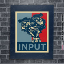 Load image into Gallery viewer, Daily_Deal_Shirts Posters / 4"x6" / Navy Input
