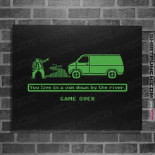 Load image into Gallery viewer, Daily_Deal_Shirts Posters / 4"x6" / Black Motivational Trail