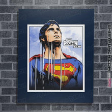 Load image into Gallery viewer, Shirts Posters / 4"x6" / Navy Look Up