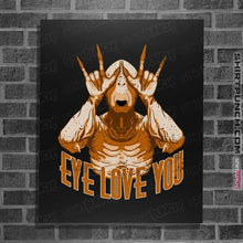 Load image into Gallery viewer, Shirts Posters / 4"x6" / Black Eye Love You