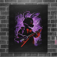 Load image into Gallery viewer, Daily_Deal_Shirts Posters / 4"x6" / Black The Animatronic Rabbit