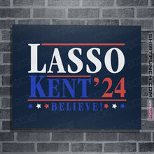 Load image into Gallery viewer, Secret_Shirts Posters / 4"x6" / Navy Lasso Kent 24