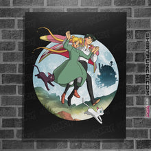 Load image into Gallery viewer, Shirts Posters / 4"x6" / Black Magical Leap