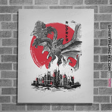 Load image into Gallery viewer, Shirts Posters / 4"x6" / White The King Of Terror Attack Sumi-e