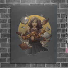 Load image into Gallery viewer, Shirts Posters / 4"x6" / Charcoal The Magic Of Books