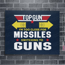 Load image into Gallery viewer, Shirts Posters / 4"x6" / Navy Switching To Guns