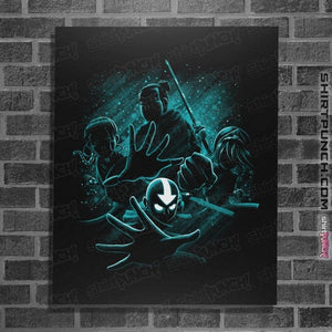 Daily_Deal_Shirts Posters / 4"x6" / Black Warrior Friends