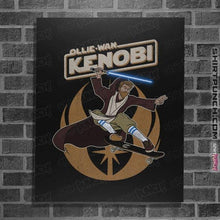 Load image into Gallery viewer, Daily_Deal_Shirts Posters / 4"x6" / Black Ollie-Wan Kenobi
