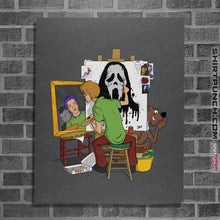 Load image into Gallery viewer, Daily_Deal_Shirts Posters / 4"x6" / Charcoal Shaggy The Killer Punk