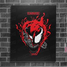 Load image into Gallery viewer, Shirts Posters / 4"x6" / Black Cyber Carnage