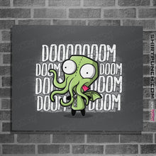 Load image into Gallery viewer, Shirts Posters / 4"x6" / Charcoal Girthulhu