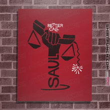 Load image into Gallery viewer, Daily_Deal_Shirts Posters / 4"x6" / Red Saul On Saul
