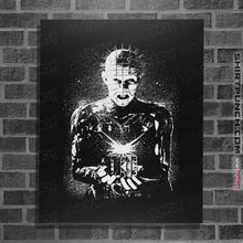 Load image into Gallery viewer, Daily_Deal_Shirts Posters / 4"x6" / Black Hell Splatter