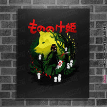 Load image into Gallery viewer, Shirts Posters / 4"x6" / Black Princess Of The Forest