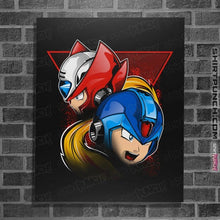 Load image into Gallery viewer, Shirts Posters / 4"x6" / Black X vs Z