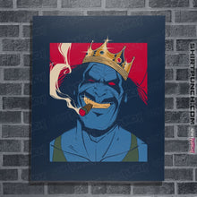 Load image into Gallery viewer, Shirts Posters / 4"x6" / Navy Notorious FRAG