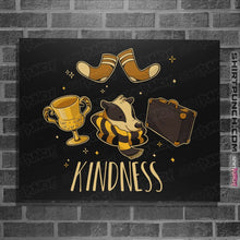 Load image into Gallery viewer, Shirts Posters / 4"x6" / Black Kindness