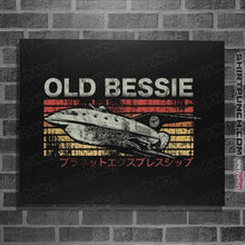 Load image into Gallery viewer, Secret_Shirts Posters / 4"x6" / Black Old Bessie