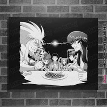 Load image into Gallery viewer, Shirts Posters / 4"x6" / Black Family Dinner