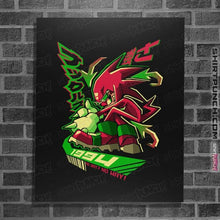 Load image into Gallery viewer, Daily_Deal_Shirts Posters / 4"x6" / Black No Way!